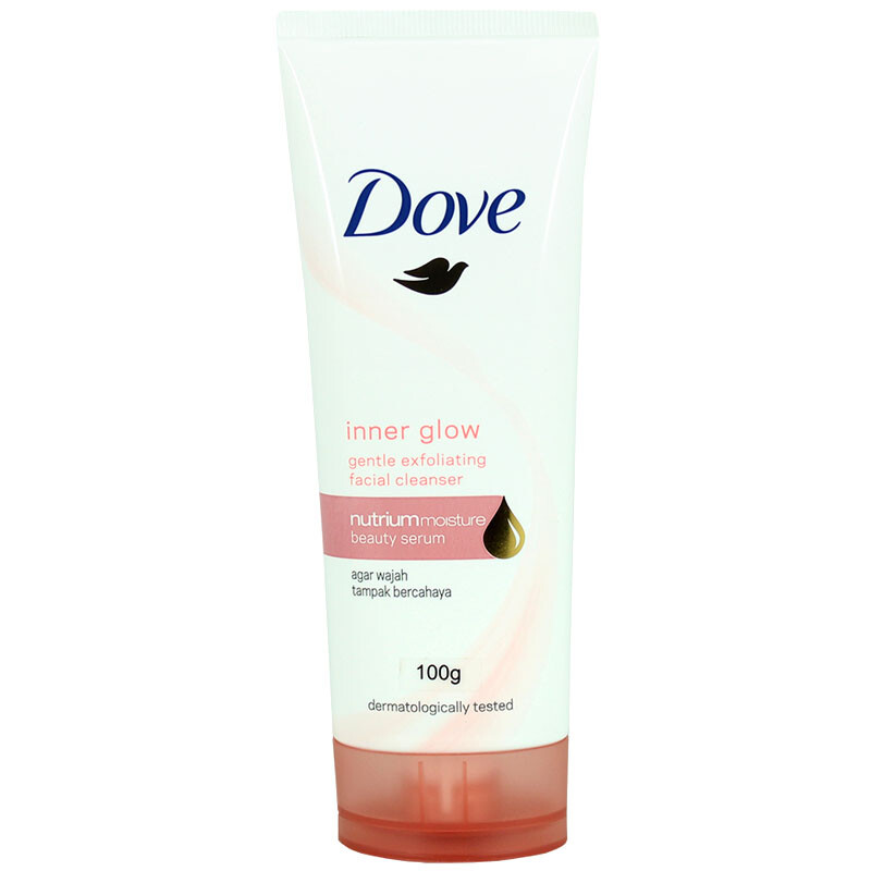 dove inner glow facial cleanser